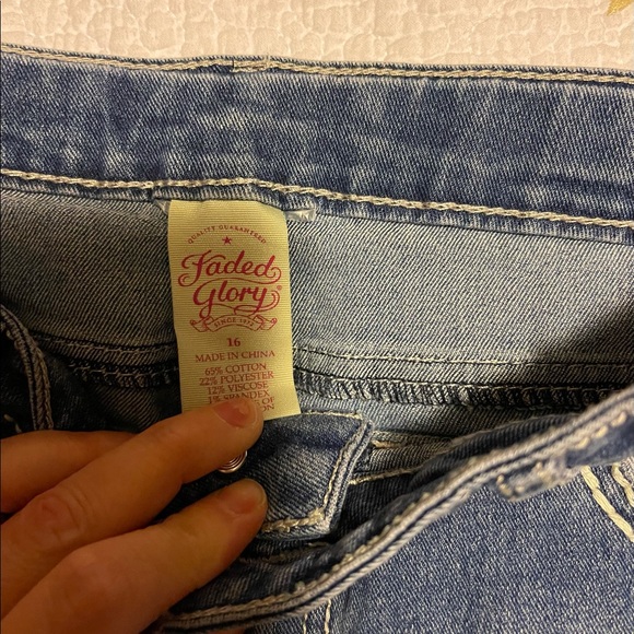 Faded glory shorts size 14 and 16 bundle - Picture 3 of 4